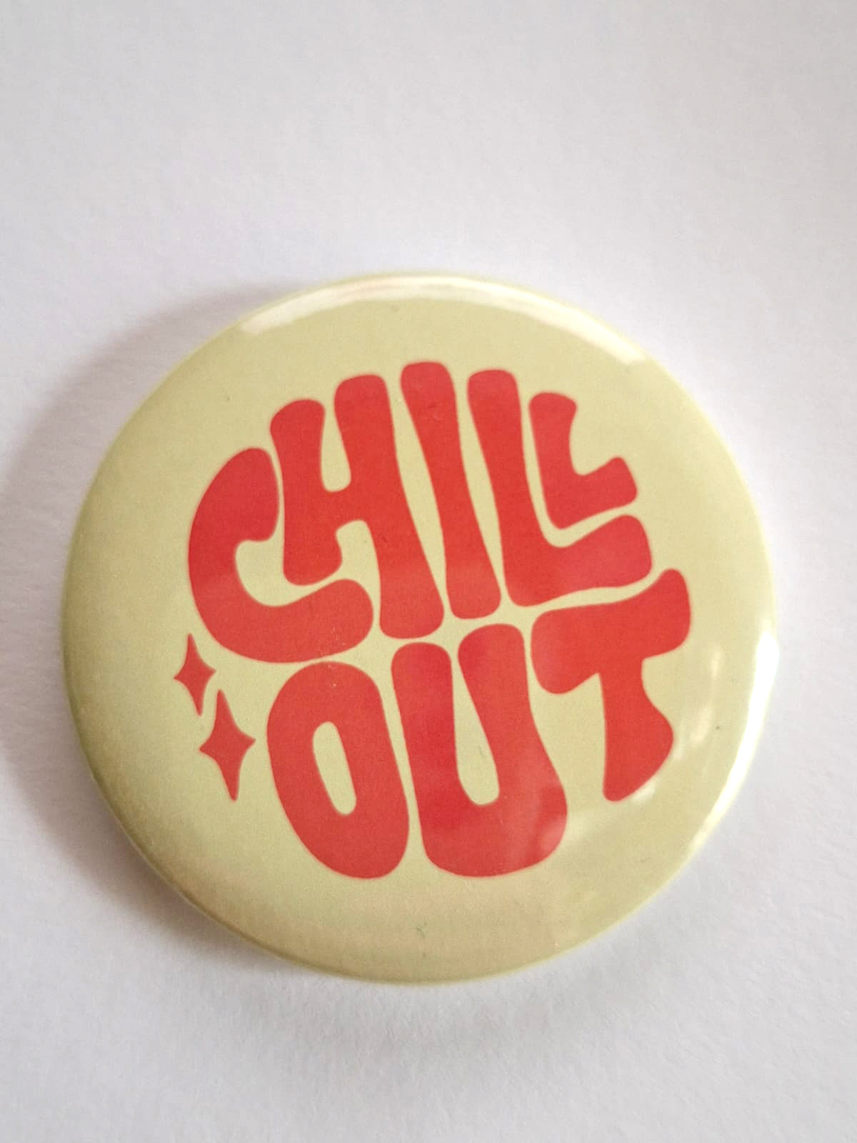 Bedž (57 mm) - "chill out"