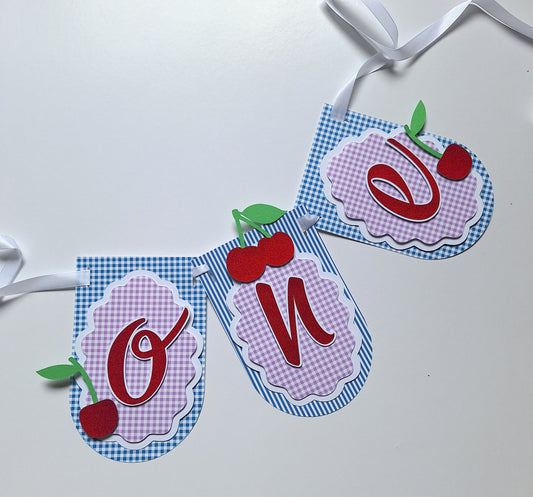 Rođendanske zastavice "One"