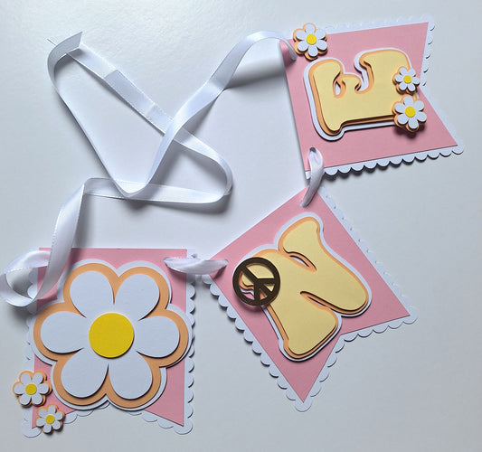 Rođendanske zastavice "One"