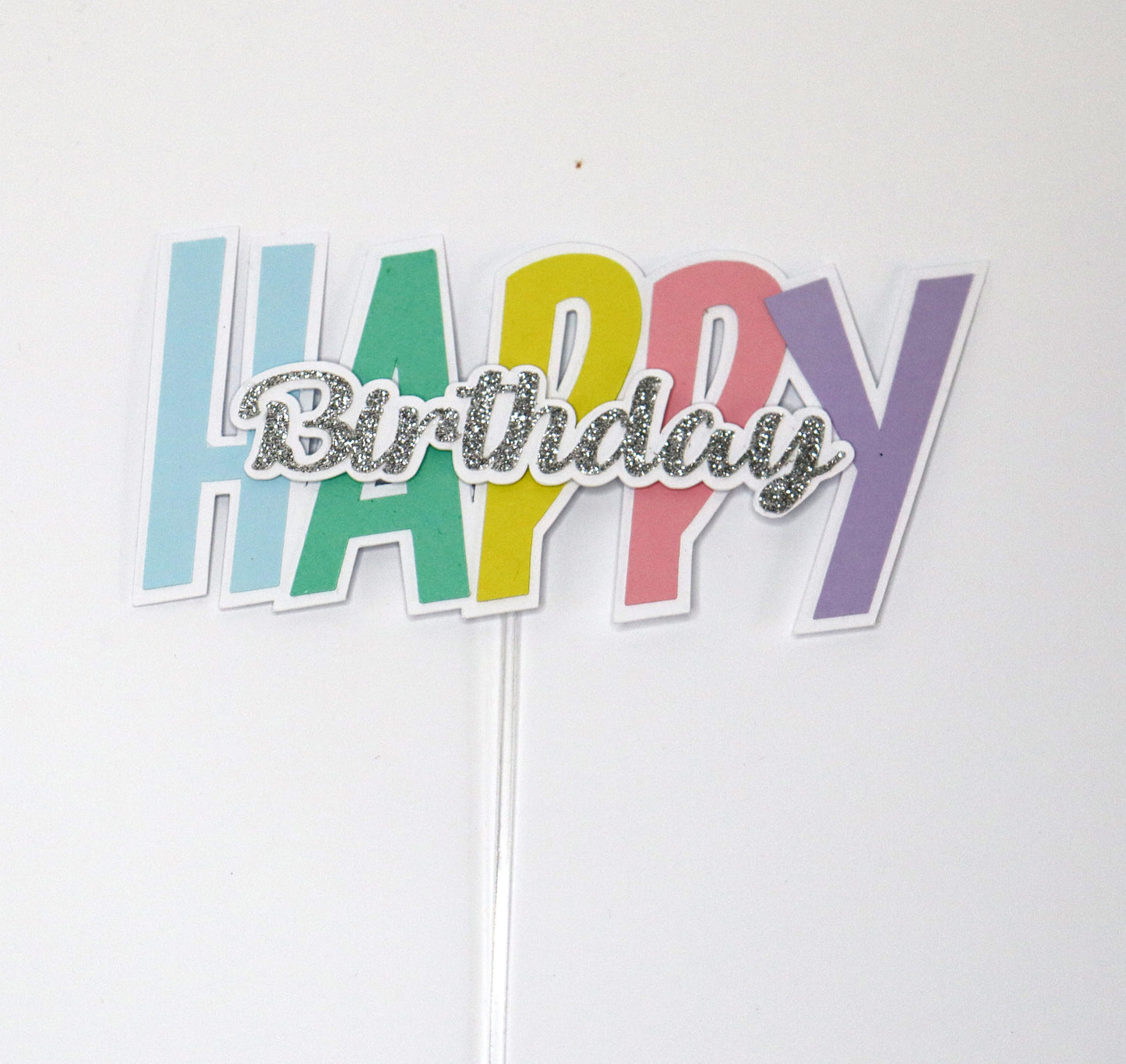 Topper za tortu - Happy birthday