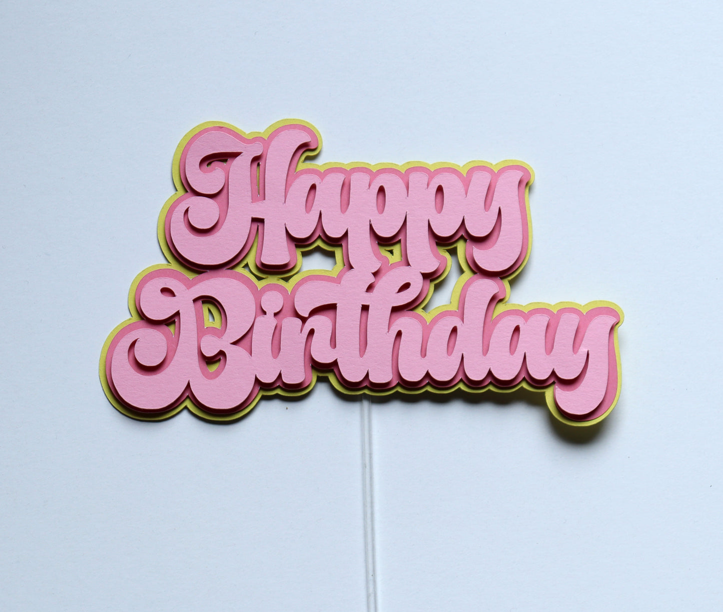Topper za tortu - Happy birthday