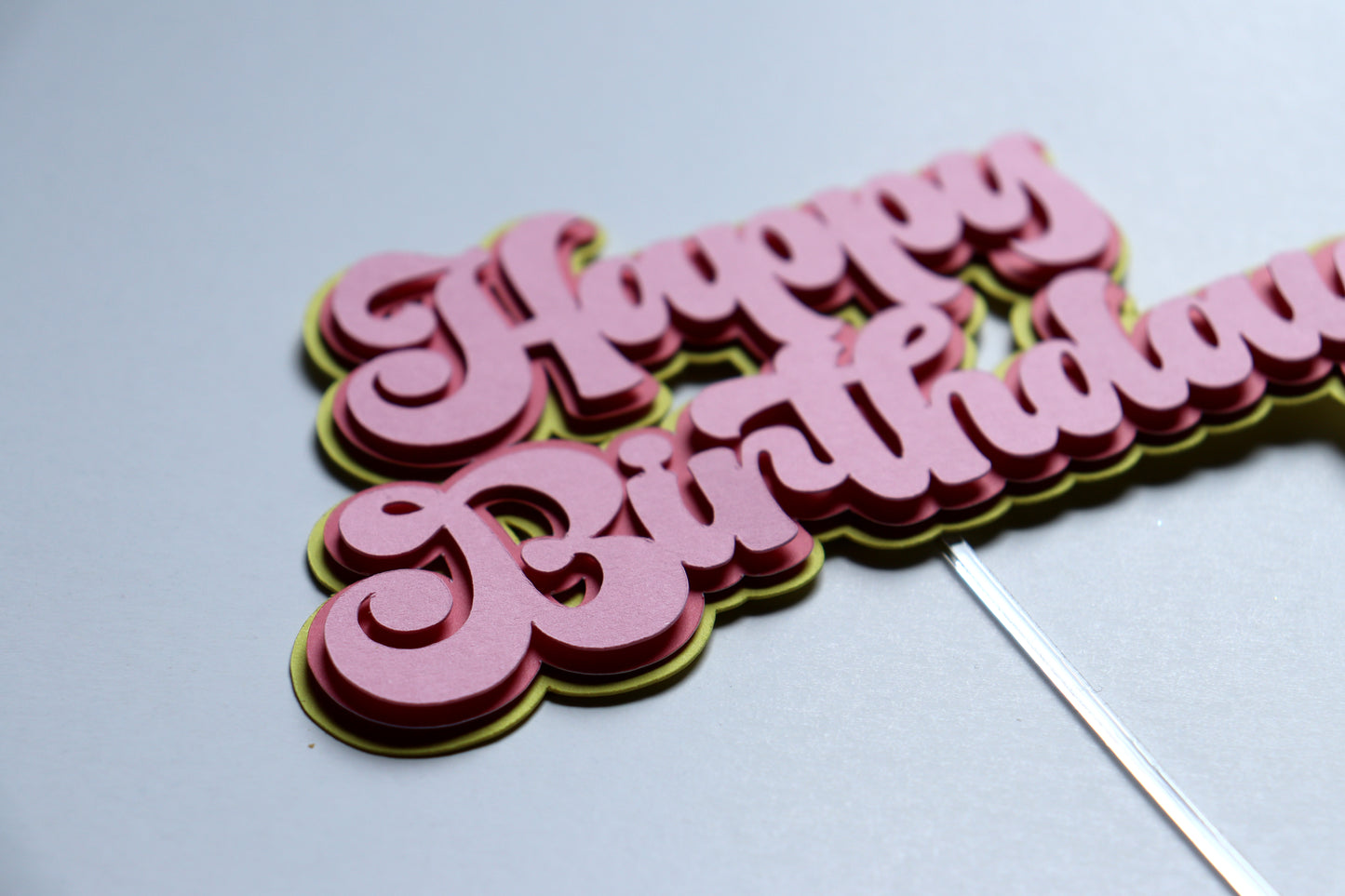 Topper za tortu - Happy birthday