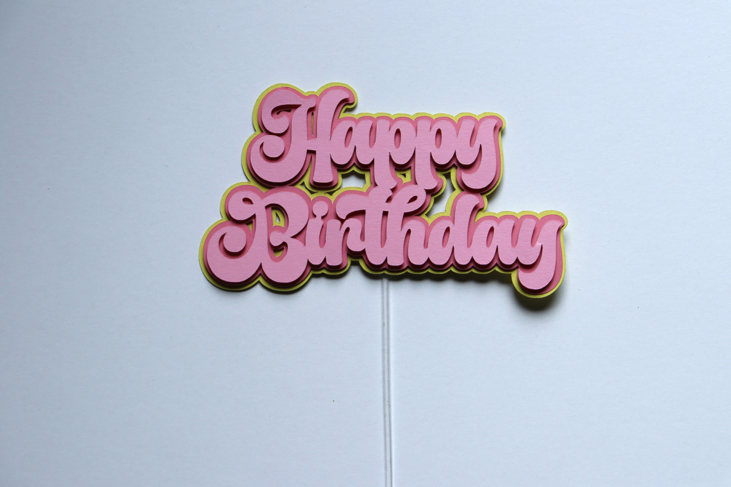 Topper za tortu - Happy birthday
