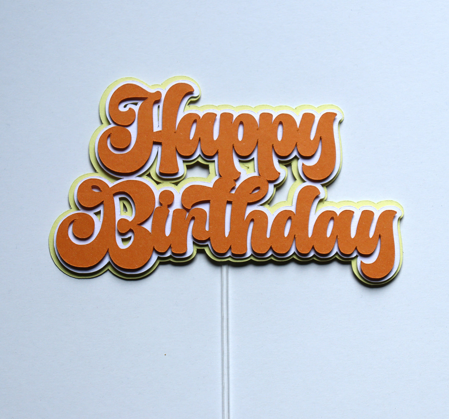 Topper za tortu - Happy birthday