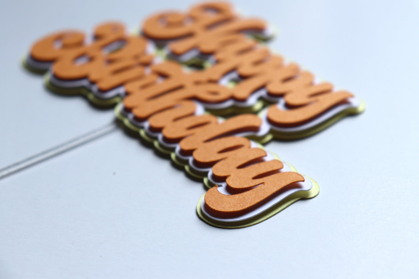 Topper za tortu - Happy birthday