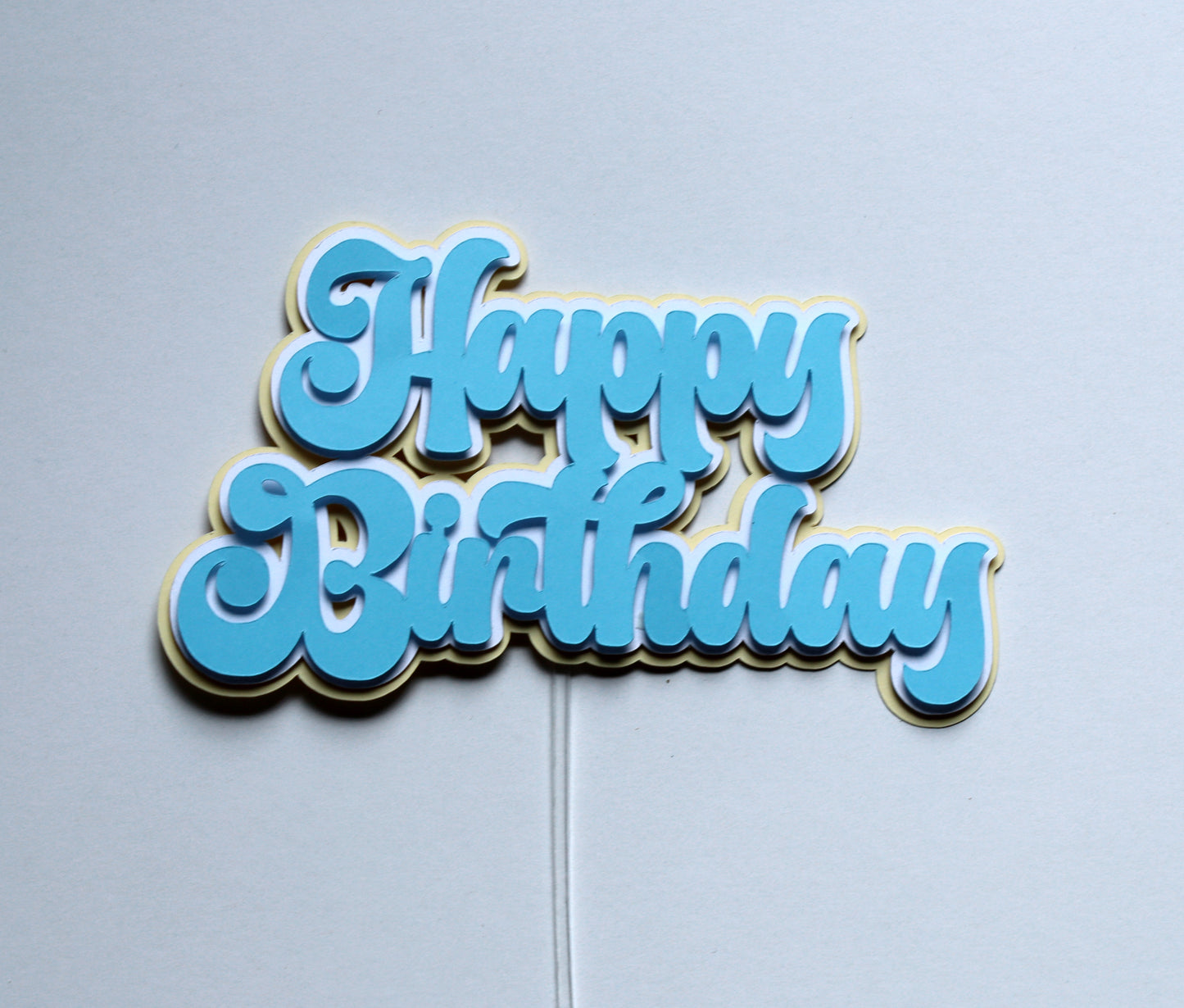 Topper za tortu - Happy birthday