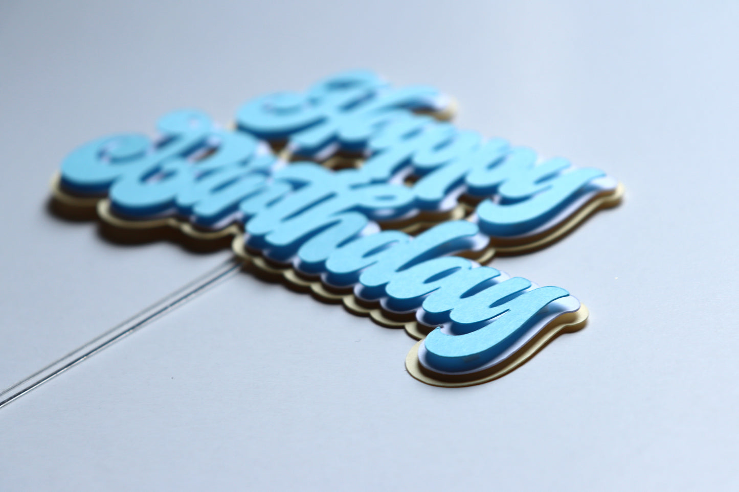 Topper za tortu - Happy birthday