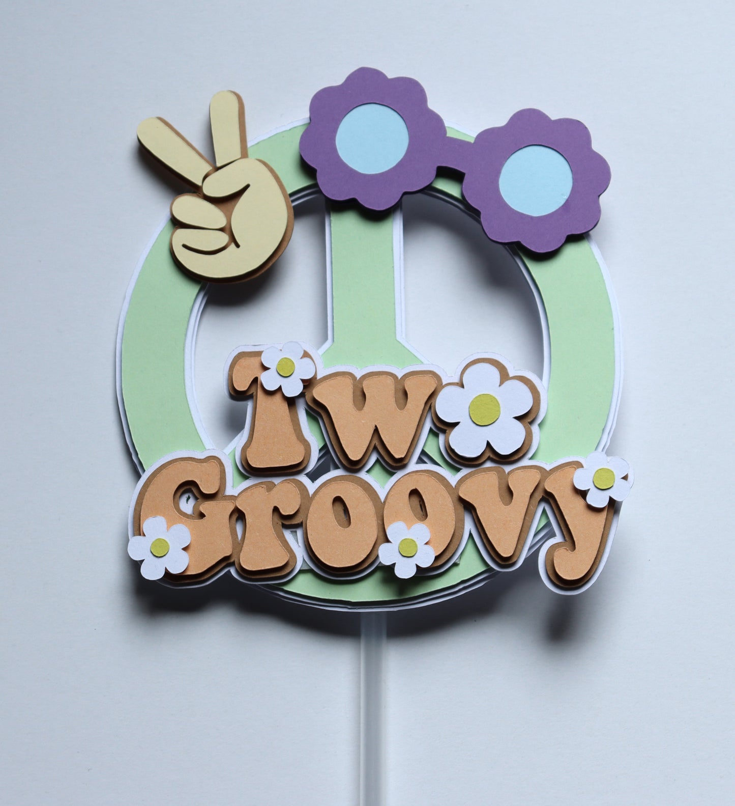 Topper za tortu - Two groovy